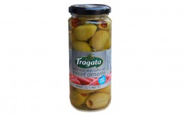 Fragata Spanish Queen Olives Stuffed With Minced Pimiento  Glass Jar  335 grams